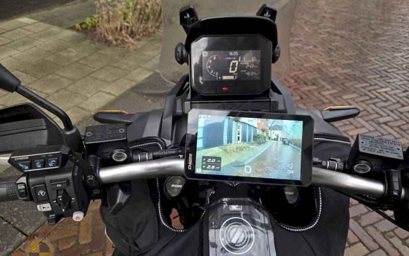 Test: Chigee AIO-06 smart dashboard voor motorrijders